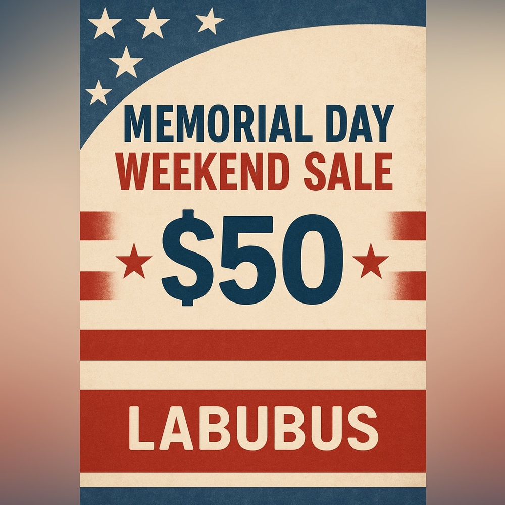 MEMORIAL WEEKEND LABUBU SALE!!